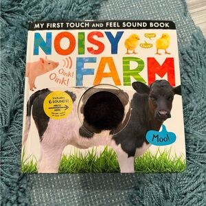 2 Noisy Animals/Farm Touch and Feel Sound Books